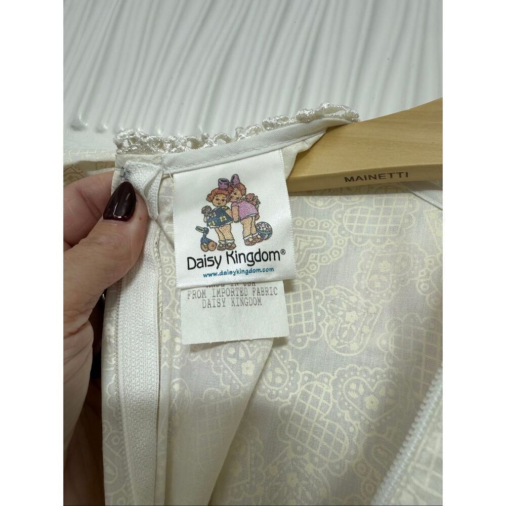 NWT Daisy Kingdom Vintage Girls Dress -2T- DEADSTOCK Collectors - made in USA - Picture 12 of 16